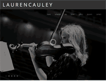Tablet Screenshot of laurencauley.com